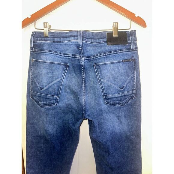 HUDSON Men's Byron 5-Pocket Straight Leg Stretch Jeans Size 31 - Picture 8 of 14